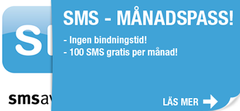 SMSavisering.se - Månadspass!